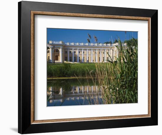 Alexander Palace, Pushkin-Tsarskoye Selo, Saint Petersburg, Russia-Walter Bibikow-Framed Photographic Print