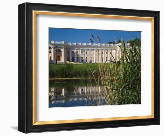 Alexander Palace, Pushkin-Tsarskoye Selo, Saint Petersburg, Russia-Walter Bibikow-Framed Photographic Print