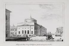 The Hermitage Theatre in Saint Petersburg (Series Views of Saint Petersbur), 1820S-Alexander Pluchart-Framed Giclee Print