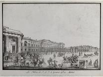 The Hermitage Theatre in Saint Petersburg (Series Views of Saint Petersbur), 1820S-Alexander Pluchart-Giclee Print