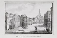 The Hermitage Theatre in Saint Petersburg (Series Views of Saint Petersbur), 1820S-Alexander Pluchart-Mounted Giclee Print