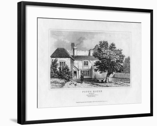 Alexander Pope's House, Binfield, Berkshire, Mid 19th Century-null-Framed Giclee Print