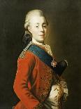 Portrait of Grand Duke Paul Petrovich (Future Tsar Paul I)-Alexander Roslin-Giclee Print