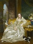 Portrait of the Grand Duchess Maria Feodorovna, 1777-Alexander Roslin-Giclee Print