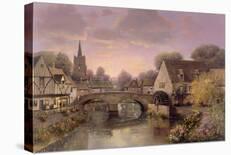 The Mill Pond-Alexander Sheridan-Stretched Canvas