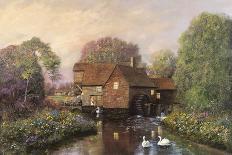 The Village Bridge-Alexander Sheridan-Art Print