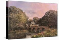 The Village Bridge-Alexander Sheridan-Framed Art Print