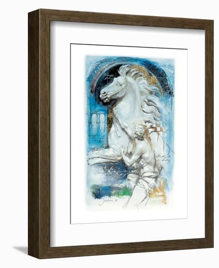 Alexander Taming Bucephalus-Joadoor-Framed Art Print