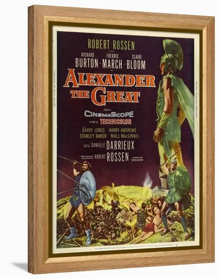 Alexander the Great, 1956, Directed by Robert Rossen-null-Framed Premier Image Canvas