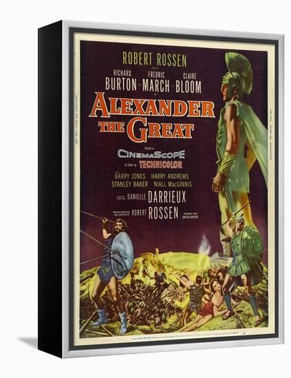 Alexander the Great, 1956, Directed by Robert Rossen-null-Framed Premier Image Canvas