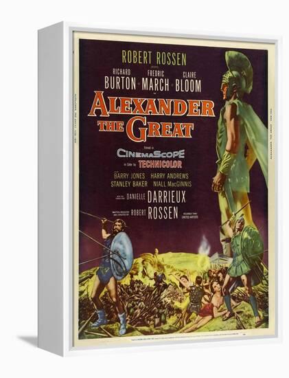 Alexander the Great, 1956, Directed by Robert Rossen-null-Framed Premier Image Canvas