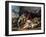 Alexander the Great and Hephaestion at the Deathbed of the Wife of Darius III-Louis-Jean-François Lagrenée-Framed Giclee Print