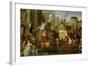 Alexander the Great Enters Babylon-Charles Le Brun-Framed Giclee Print