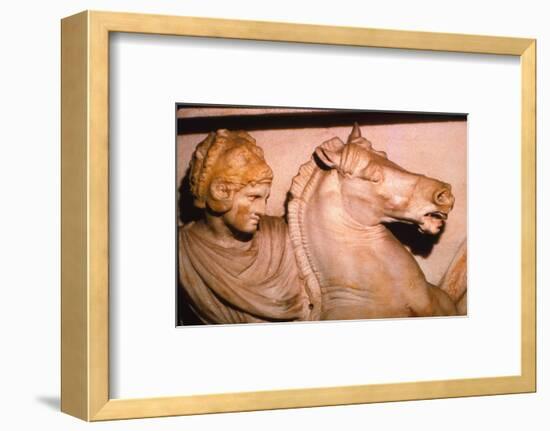 Alexander the Great fights the Persians, 4th century BC. (20th century)-Unknown-Framed Photographic Print