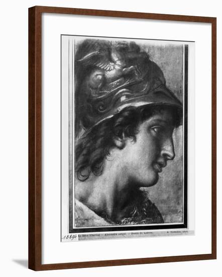 Alexander the Great, Study for the Painting 'The Tent of Darius' by Charles Le Brun in Versailles-Francois Verdier-Framed Giclee Print