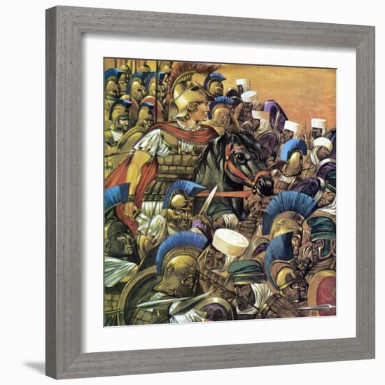 Alexander the Great-Richard Hook-Framed Giclee Print