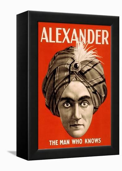Alexander, the Man Who Knows-null-Framed Stretched Canvas