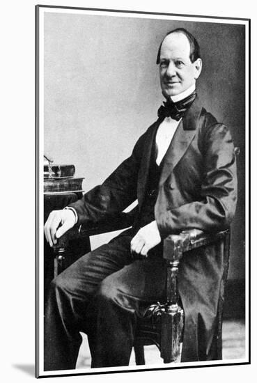 Alexander Turney Stewart, American Entrepreneur and Retailer, 19th Century-MATHEW B BRADY-Mounted Giclee Print