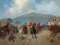 Skirmish During the Hungarian Revolution of 1848-1849, 1881-Alexander Villevalde-Framed Giclee Print