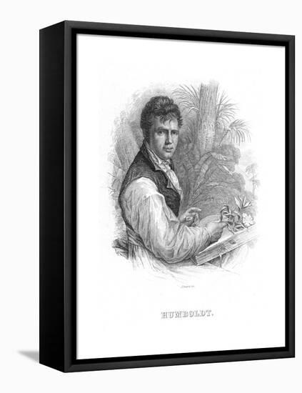 Alexander Von Humboldt, German Naturalist, C1830-William Home Lizars-Framed Premier Image Canvas