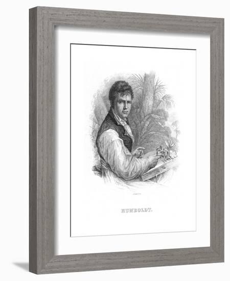 Alexander Von Humboldt, German Naturalist, C1830-William Home Lizars-Framed Giclee Print