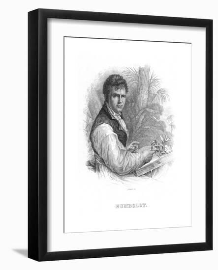 Alexander Von Humboldt, German Naturalist, C1830-William Home Lizars-Framed Giclee Print