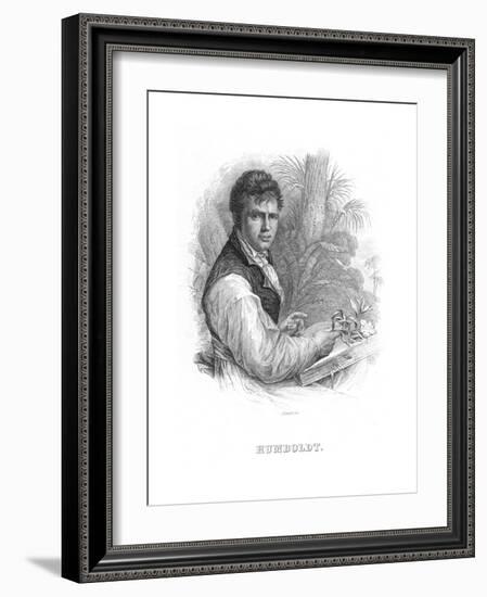 Alexander Von Humboldt, German Naturalist, C1830-William Home Lizars-Framed Giclee Print