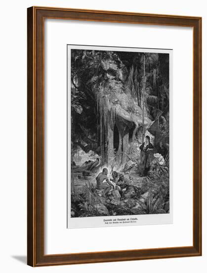 Alexander Von Humboldt German Scientist and Traveller Depicted-Ferdinand Keller-Framed Art Print