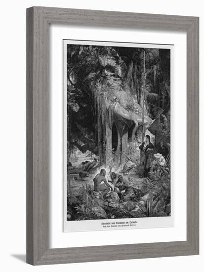 Alexander Von Humboldt German Scientist and Traveller Depicted-Ferdinand Keller-Framed Art Print