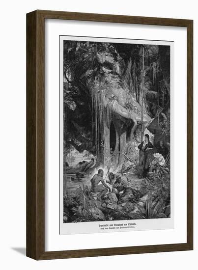 Alexander Von Humboldt German Scientist and Traveller Depicted-Ferdinand Keller-Framed Art Print