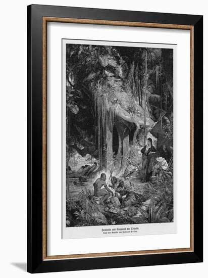 Alexander Von Humboldt German Scientist and Traveller Depicted-Ferdinand Keller-Framed Art Print