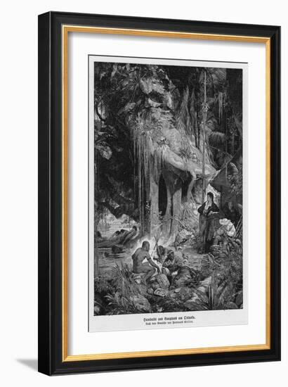 Alexander Von Humboldt German Scientist and Traveller Depicted-Ferdinand Keller-Framed Art Print