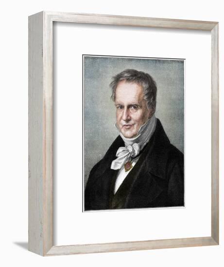 Alexander von Humboldt, Prussian naturalist and explorer, (1900)-Unknown-Framed Giclee Print