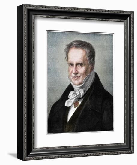 Alexander von Humboldt, Prussian naturalist and explorer, (1900)-Unknown-Framed Giclee Print