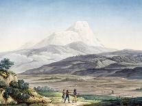 Vulcano Cayambe in Region of Quito, Ecuador-Alexander Von Humboldt-Giclee Print