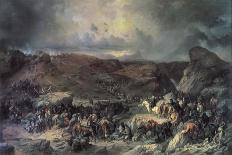 Army of Alexander Suvorov Crossing the St Gotthard Pass, September 1799-Alexander Von Kotzebue-Giclee Print