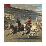 The Chariot Race, C.1882-Alexander Von Wagner-Framed Premier Image Canvas