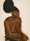 Bezou, Chef De Groupe (Fort Archambault), from Dessins Et Peintures D'afrique, Executes Au Cours De-Alexander Yakovlev-Giclee Print