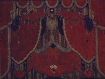 Design of Masquerade Curtain for the Theatre Play the Masquerade by M. Lermontov, 1917-Alexander Yakovlevich Golovin-Framed Giclee Print