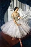 Portrait of the Ballerina Anna Pavlova (1881-193), 1924-Alexander Yevgenyevich Yakovlev-Giclee Print