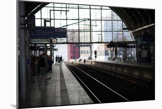 Alexanderplatz Railway Station-Felipe Rodriguez-Mounted Photographic Print