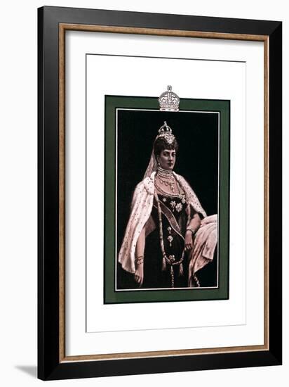 Alexandra of Denmark (1844-192), Queen Consort to King Edward VII, 1902-1903-W Waud-Framed Giclee Print