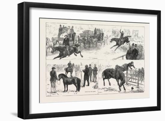 Alexandra Palace Horse Show, 1876, UK-null-Framed Giclee Print