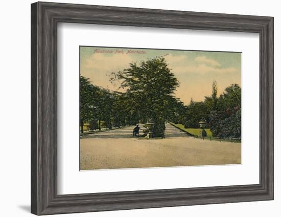 Alexandra Park, Manchester, c1905-Unknown-Framed Photographic Print