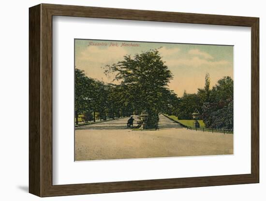 Alexandra Park, Manchester, c1905-Unknown-Framed Photographic Print