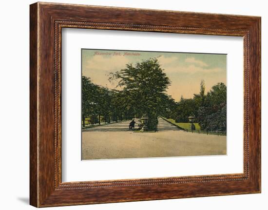 Alexandra Park, Manchester, c1905-Unknown-Framed Photographic Print