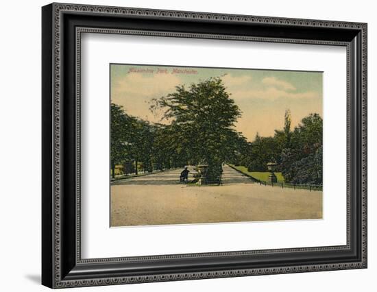 Alexandra Park, Manchester, c1905-Unknown-Framed Photographic Print