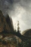 Mountain Study, c.1840-43-Alexandre Calame-Giclee Print