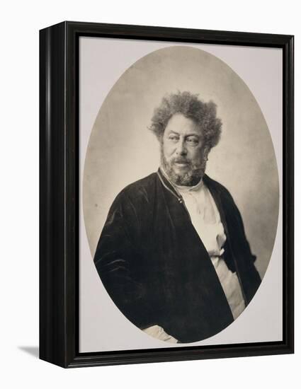 Alexandre Dumas père en costume russe-Gustave Le Gray-Framed Premier Image Canvas