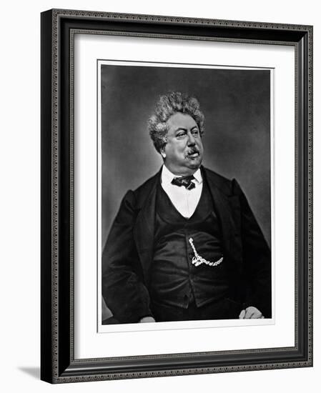 Alexandre Dumas Pere-null-Framed Giclee Print